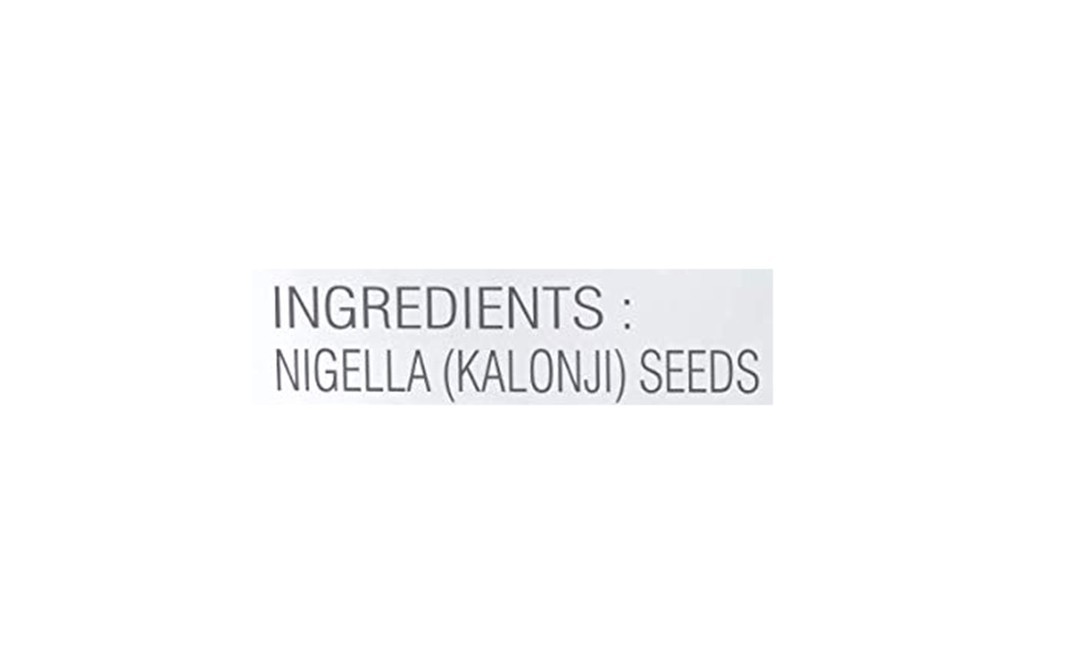 Nature's Gift Nigella Seeds (Kalonji/Black Cumin)   Pack  100 grams
